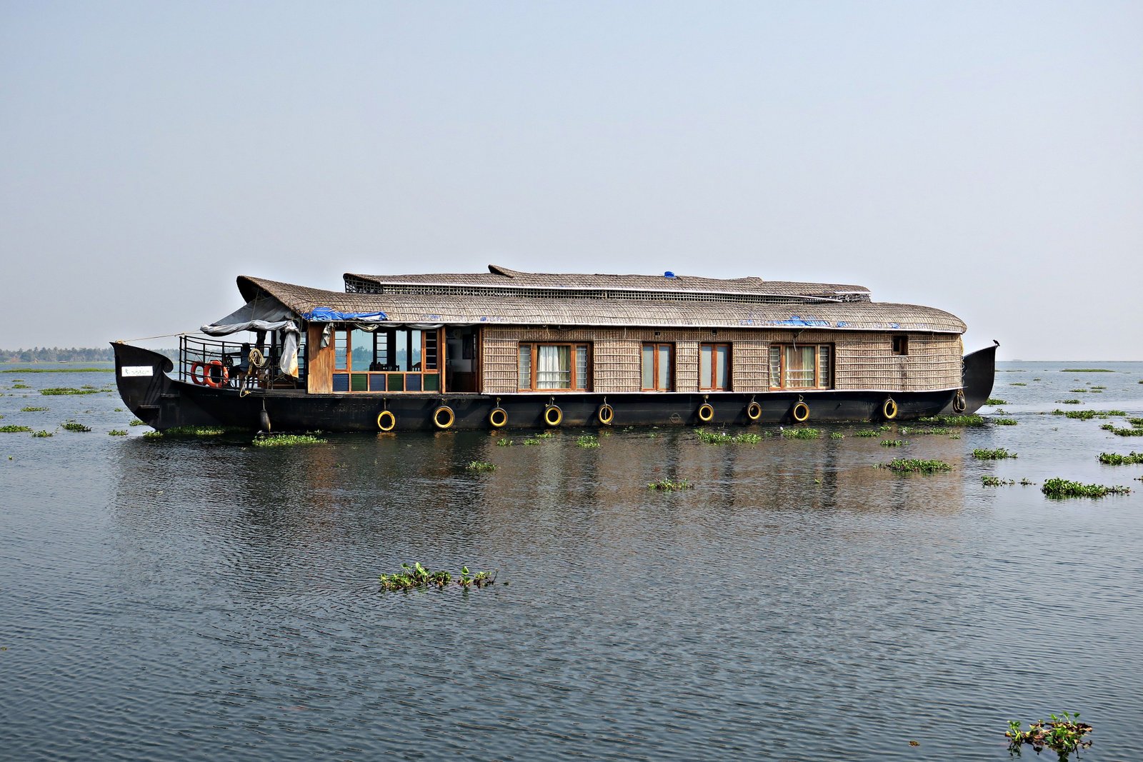 House-boat sur les backwaters du Kerala