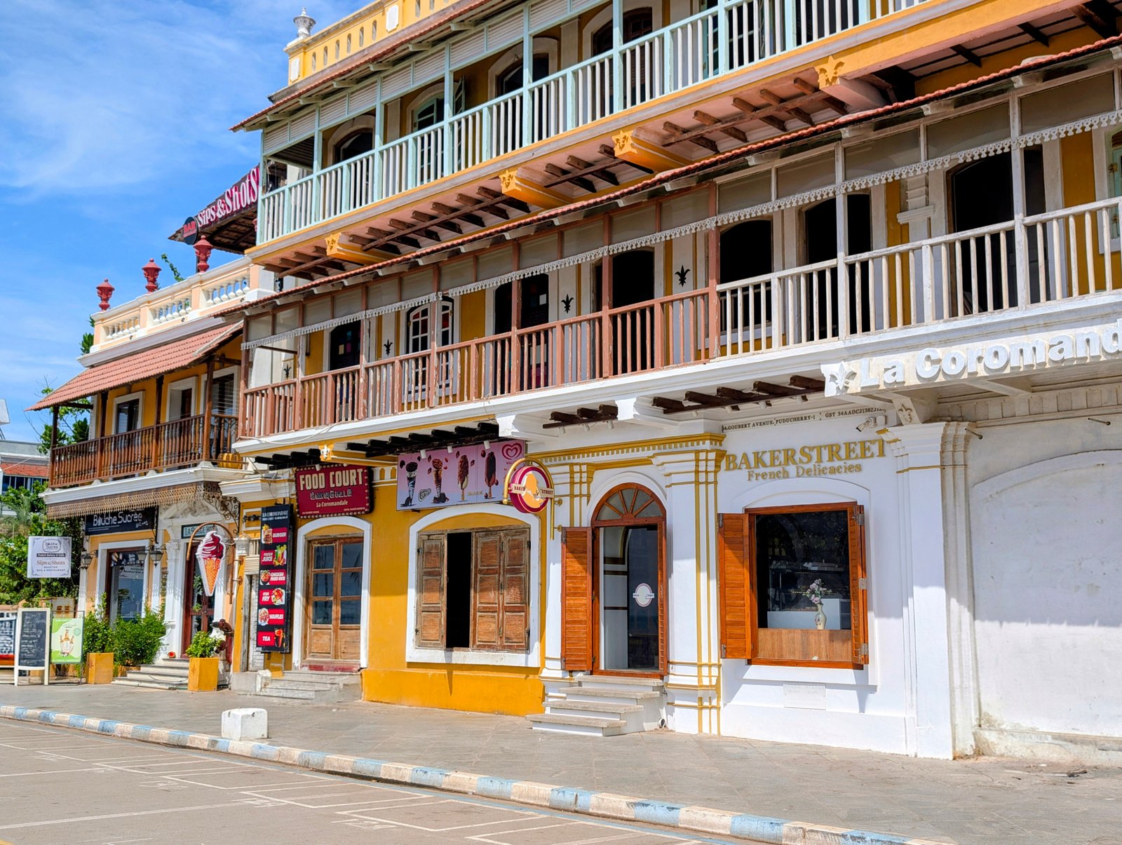Patrimoine et rues de Pondichéry