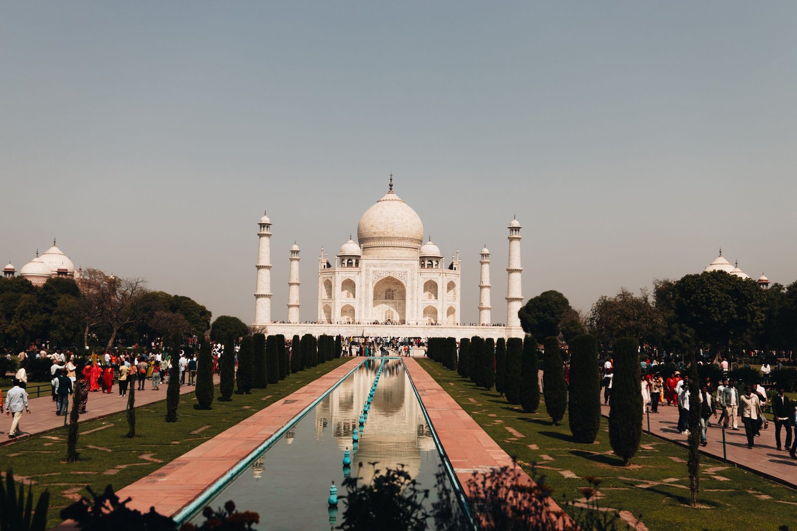 Le Taj Mahal à Agra, étape incontournable du Triangle d’Or en Inde